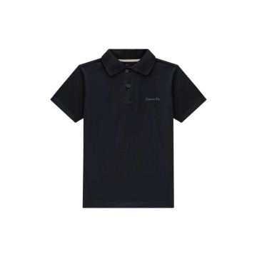 Camisa Polo em Meia Malha OFF WHITE