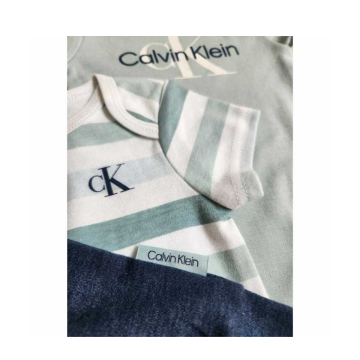Conjunto Bebê Calvin Klein 6M 3 peças