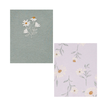 Kit body MC Flor lilás Carter's