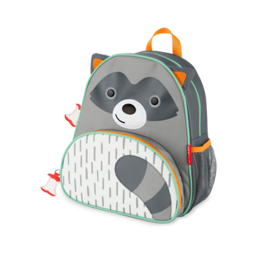Mochila infantil Zoo Guaxinim cinza - Skip Hop