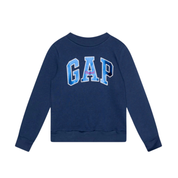 Moletom GAP Metálico Azul Marinho 4-5 anos