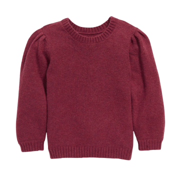 Suéter Old Navy Mangas Bufantes vinho