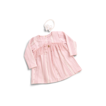 Vestido com faixa 2194