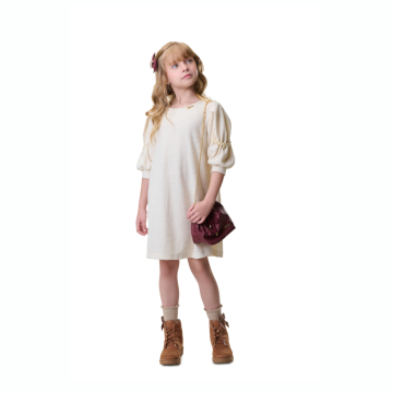Vestido Perolas infantil Bika