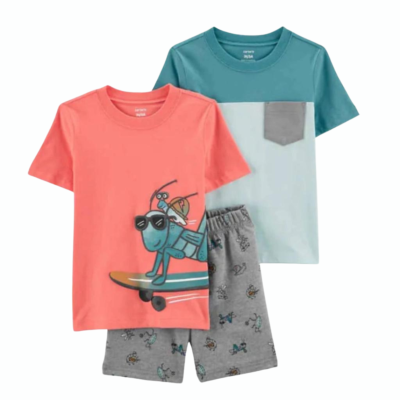 Kit 3 peças  gafanhoto - Carters 