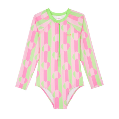 Maio Manga longa em Malha Com Ziper e Protecao UV50+ Verde 83562